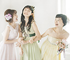 【カラードレス】ドレス診断、注目の花嫁ドレスなどを紹介